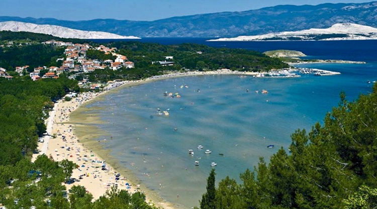 Lopar tengerpart Horvátország