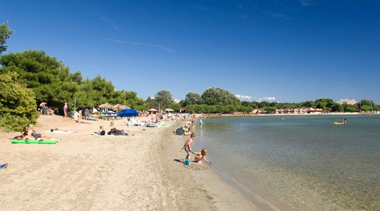 Medulin tengerpart Horvátország